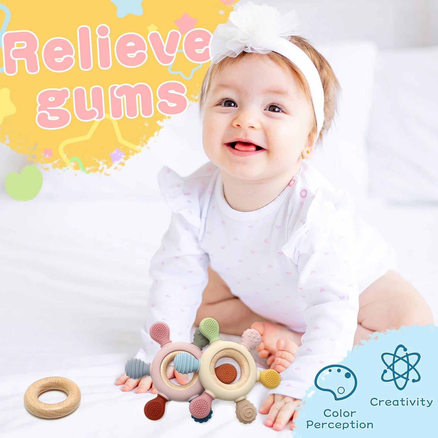 Silicone Rudder Teether