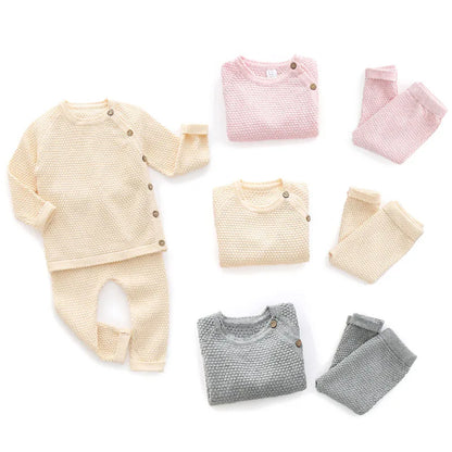 Knitted Sweater & Pants Sets